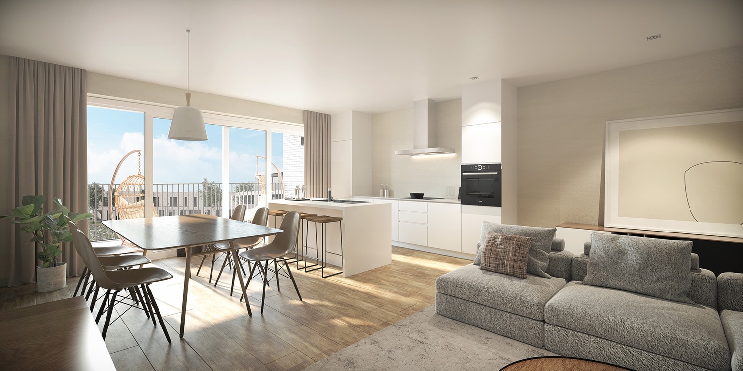 Gelijkvloers appartement met groot terras - foto 5