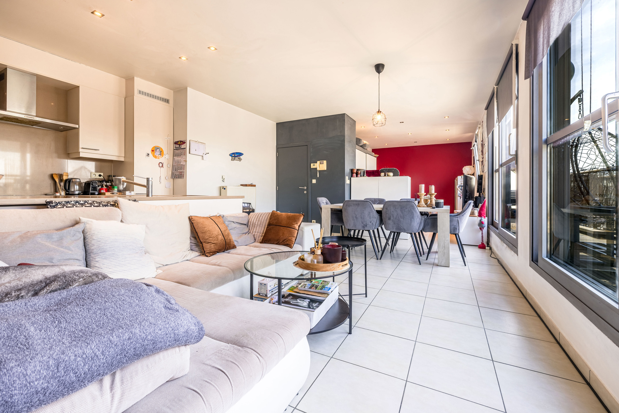 Penthouse 2 chambres + bureau et terrasse - foto 4