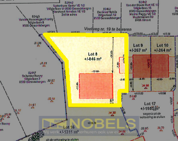 Te koop,  mooi perceel (846m²) voor open bebouwing - photo 2