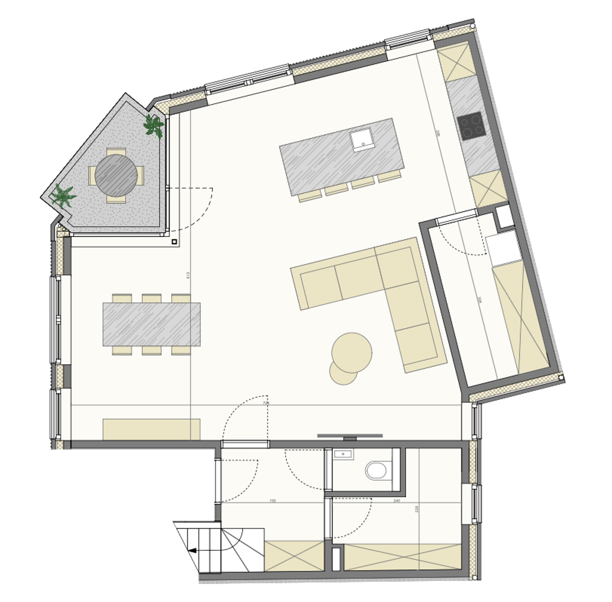 Energiezuinig en lichtrijk 2-slaapkamer duplexappartement - foto 4