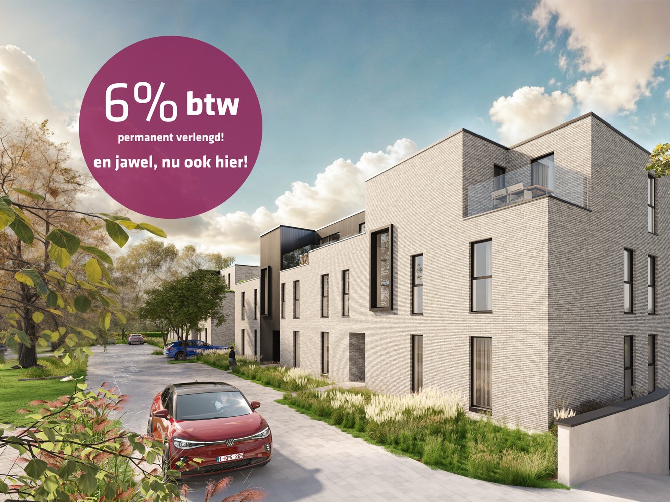 Ruim BEN-appartement met 2 slaapkamers - foto 1