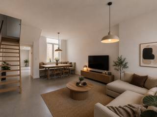 In het hart van Brugge bevindt zich deze volledig gerenoveerde stadswoning, waar modern comfort en praktische indeling hand in hand gaan.Bij het...