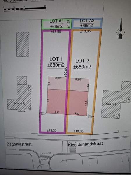 BOUWGROND VOOR 2 HALOPEN WONINGEN (1492m²) - foto 4