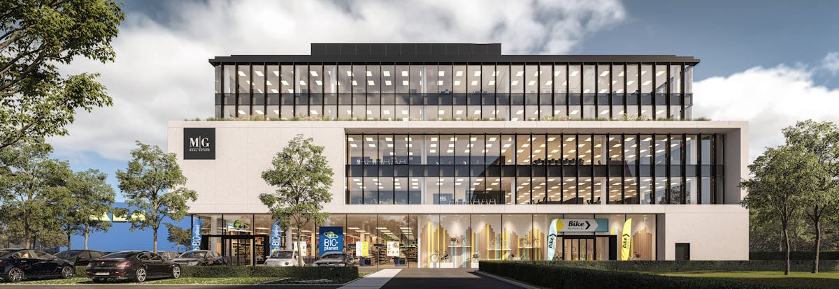 Newly built office (369 m²) for rent in MG Square in Ghent - photo 3