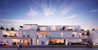 <p>Zeer ruim 2 slaapkamer appartement voorzien van alle comfort, oa. warmtepomp, vloerverwarming, zonnepanelen enz.</p><p><br /></p><p>Bewoonbare oppervlakte 128 m² + 42 m² terras.</p><p>Ondergrondse parkeerplaatsen en bergingen.</p><p><br /></p><p>Meer info op: https://www.era.be/nl/nieuwbouw/14-appartementen</p>