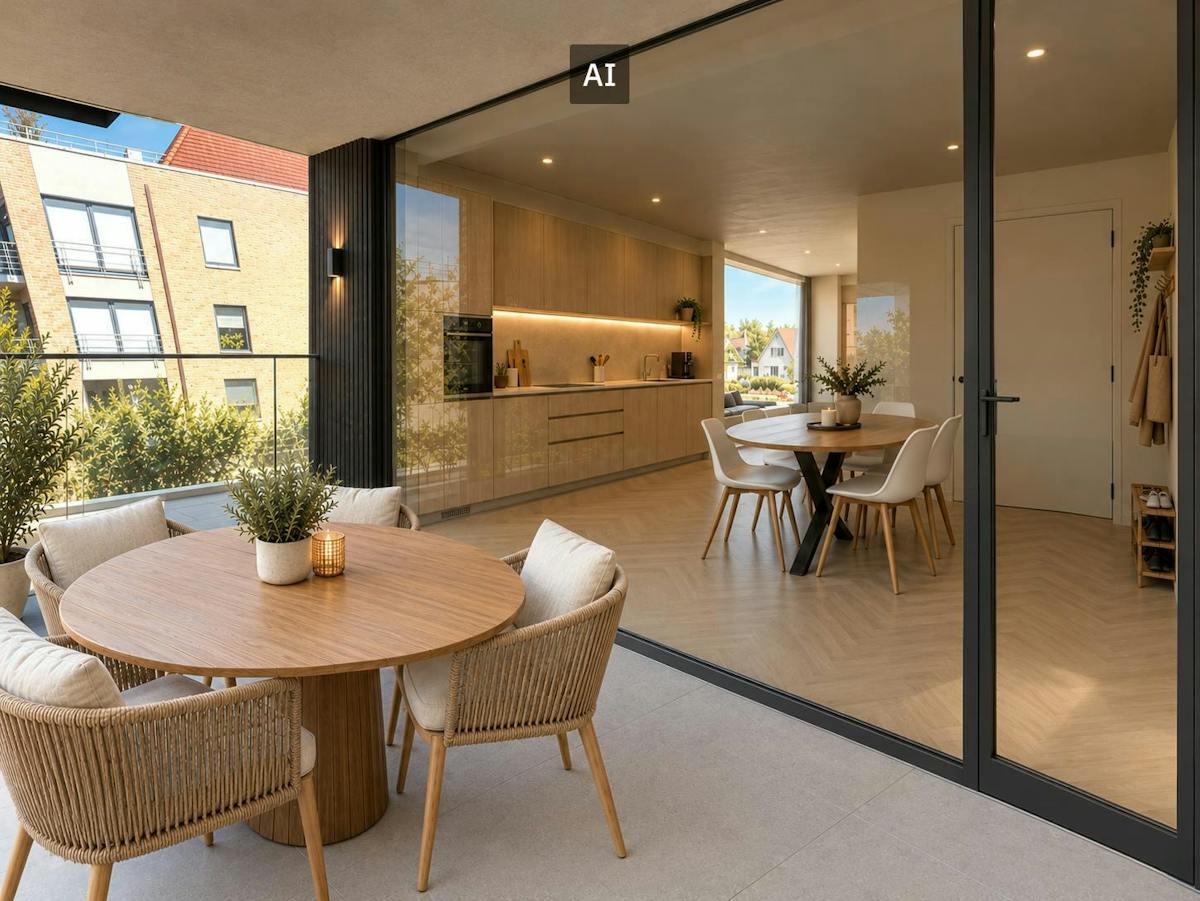 Nieuwbouwappartement met 2 slaapkamers in Residentie Cézanne - foto 4
