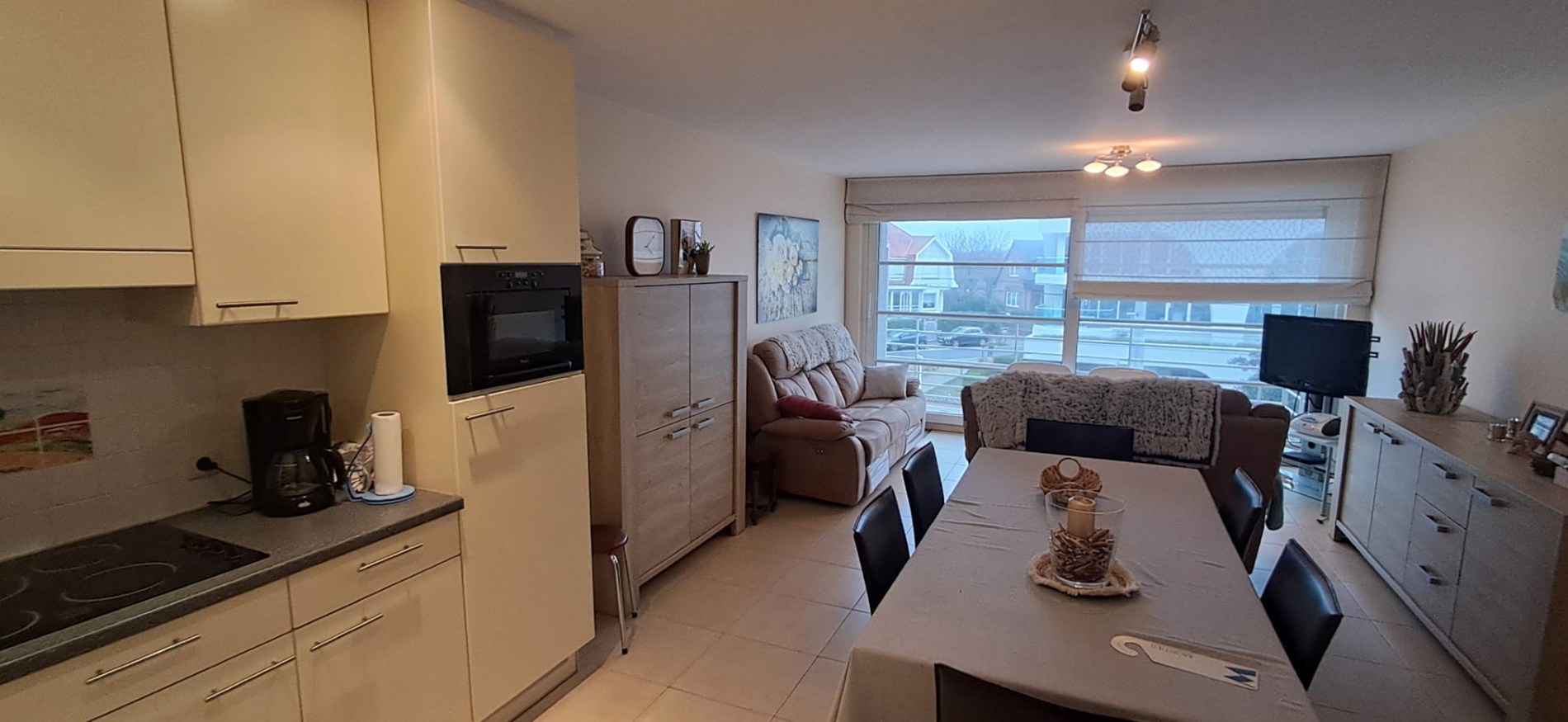 ZONGERICHT 2 SLAAPKAMERAPPARTEMENT OP 100 M VAN DE ZEEDIJK - foto 2