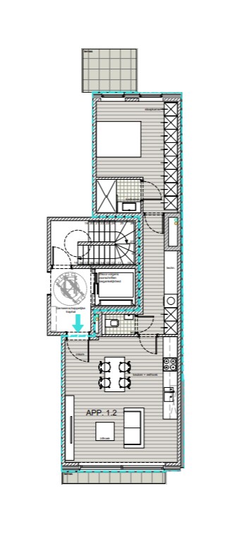 Apartment for rent in Brasschaat with 1 bedroom - photo 4