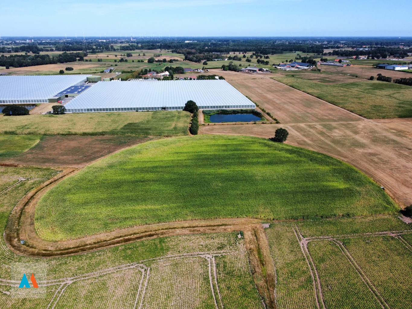 Perceel landbouwgrond - foto 1