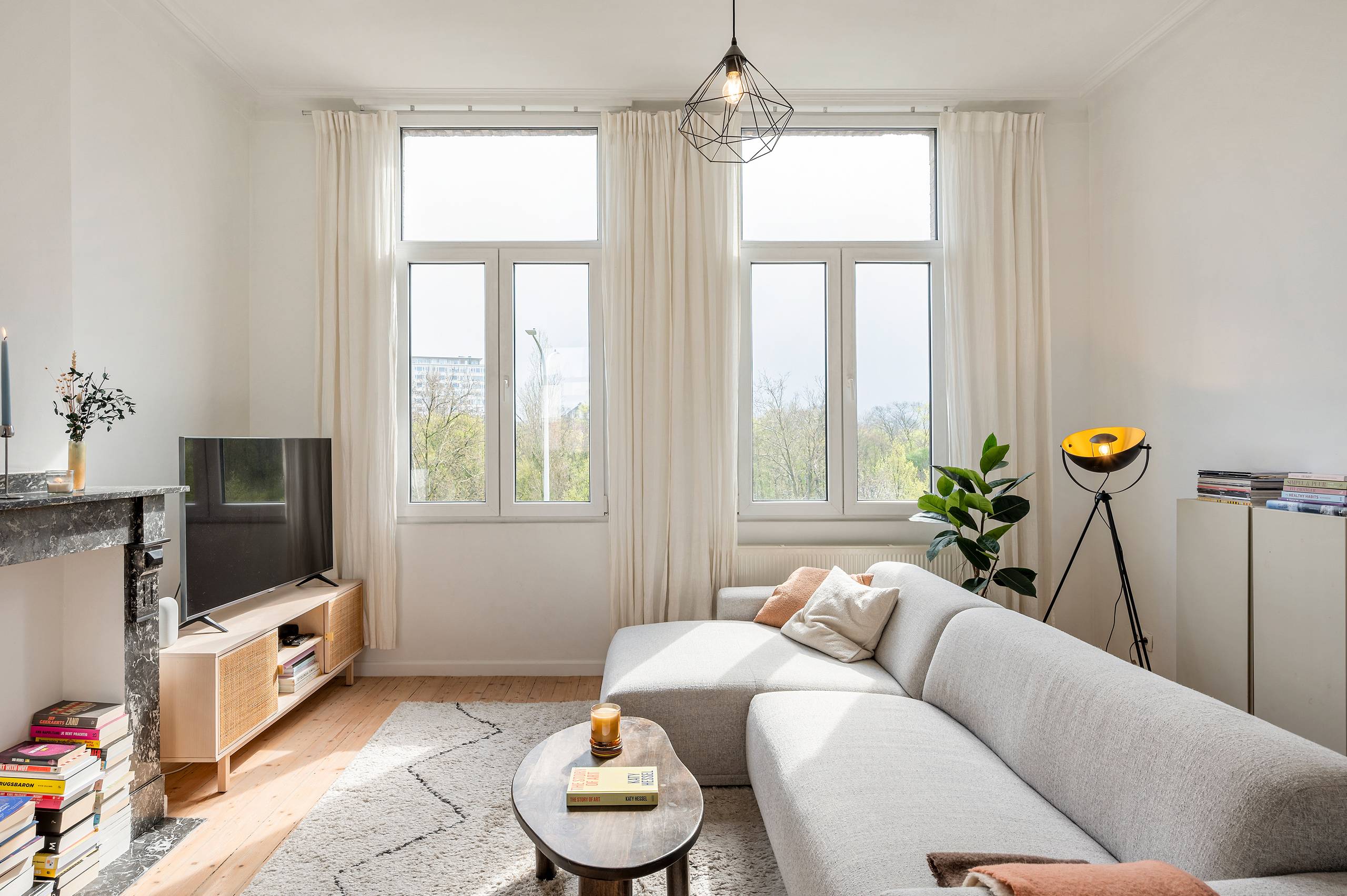 Berchemse triplex propvol licht, parket en karakter - foto 5