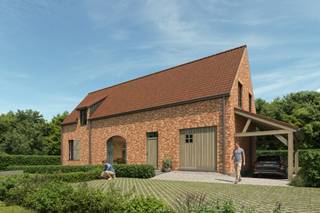 Op lot 2, het grootste perceel van het project, bouwen we een exclusieve vrijstaande villawoning. Hier geniet je van uitzonderlijk veel ruimte, privacy en wooncomfort in een rustige en residentiële omgeving.<br /><br />De woning beschikt over een royale leefruimte met veel lichtinval, een volledig ingerichte keuken en badkamer, 4 slaapkamers, 2 badkamers, een garage, een carport en een grote tuin met terras.<br /><br />De combinatie van een hoogwaardige architectuur en een doordachte indeling maakt van deze woning een ideale thuis voor gezinnen.<br /><br />Dankzij een geothermische warmtepomp, vloerverwarming, zonnepanelen en ventilatie met warmterecuperatie woon je hier bijzonder energiezuinig en toekomstgericht.<br /><br />Je woning wordt sleutel-op-de-deur afgewerkt volgens jouw smaak. Ook de oprit, wandelpaden, het terras en de tuinomheining met haag zijn inbegrepen. Onze klantenbegeleider zorgt ervoor dat alles tot in de puntjes wordt geregeld.
