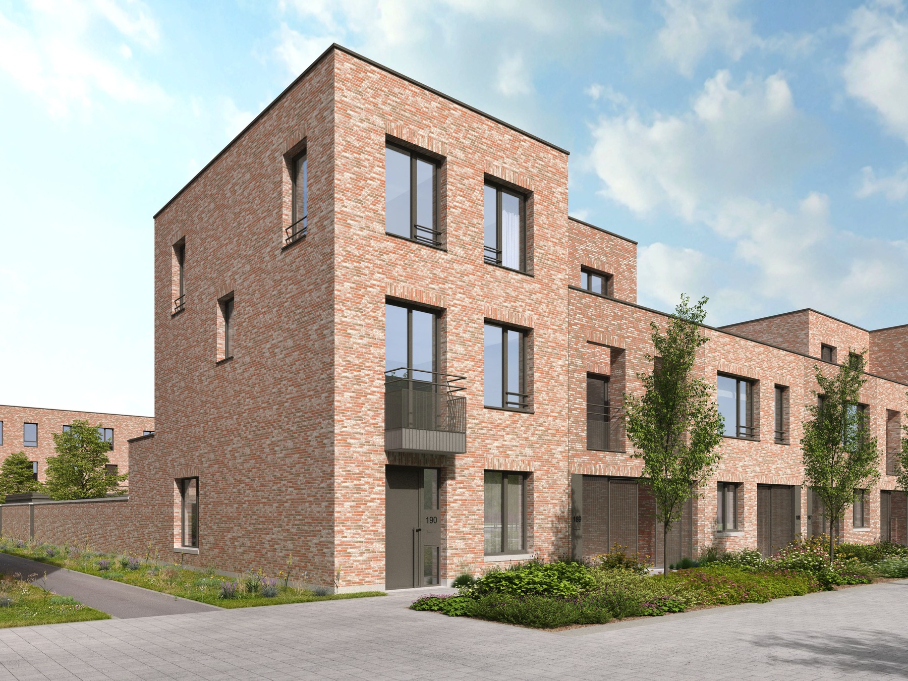 Lot 190 Moderne halfopen energiezuinige woning (195 m²) - foto 1