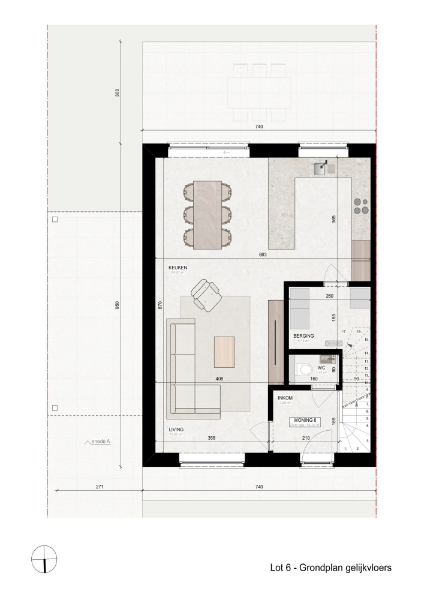 Energiezuinige halfopen nieuwbouwwoning met carport - foto 3