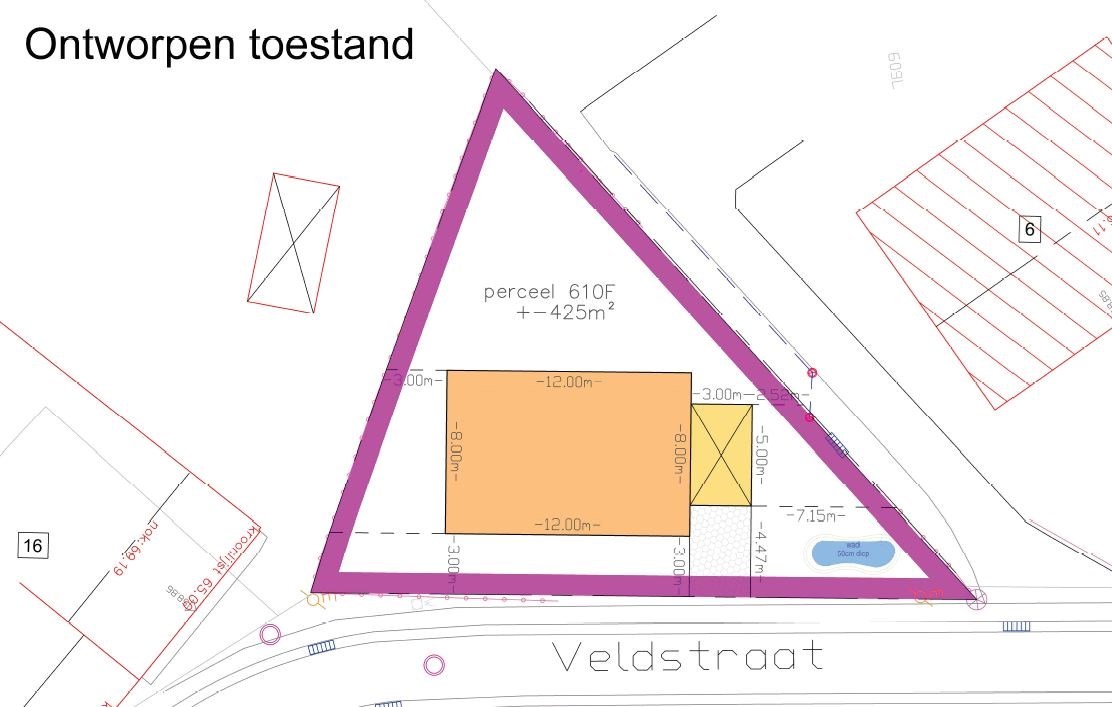 Rustig gelegen bouwgrond 370m² voor OB - foto 2