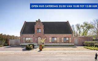 OPENHUIS ZATERDAG 23/05 VAN 10.00 TOT 12.00 UURCharmante en instapklare woning in landelijke stijl met bijwoning nabij centrum Wuustwezel – ideaal...