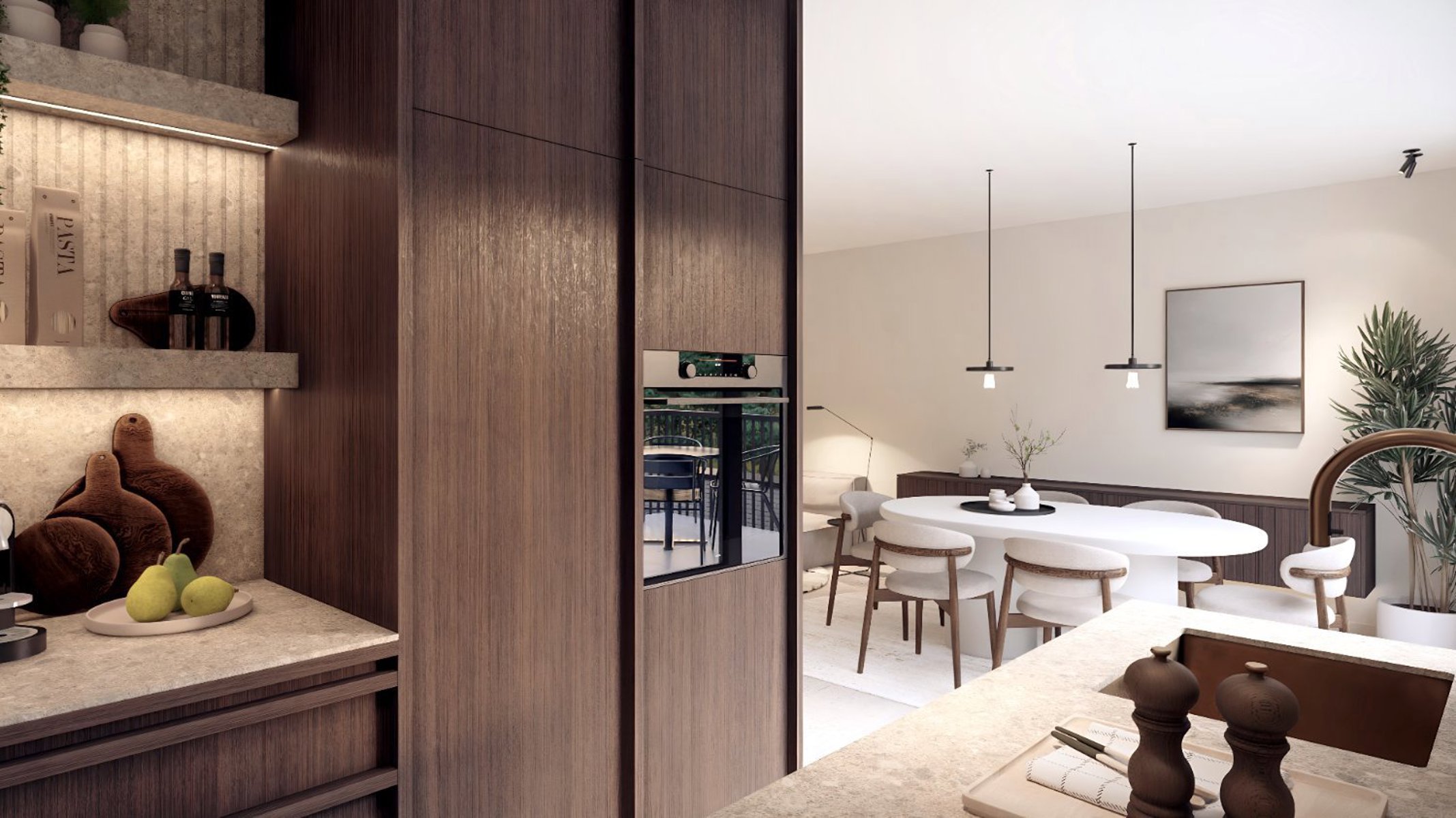 Nieuw appartement op 1e verdiep, 2 slaapkamers + zuid-terras - foto 5