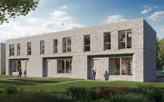 <strong>7 knappe &amp; energiezuinige nieuwbouwwoningen op een ideale ligging in het centrum van Olen<br /><br /><span>Aankoop onder 6% BTW (onder voorwaarden) mogelijk en betaling bij oplevering!</span><br /><br /><span>Lanceringsactie!!! De eerste kopers krijgen een tweede autostaanplaats t.w.v. 10.000 euro gratis! Dus wees er snel bij!</span></strong><br /><br /><strong>Uiterst gunstig gelegen</strong> in het hart van Olen met winkels, scholen en openbaar vervoer op wandelafstand, met een vlotte bereikbaarheid naar omliggende gemeenten en de autostrade E 313 vlakbij. 5 van deze woningen liggen in een achtergelegen binnengebied en genieten zowel van de rust als van de centrale ligging. <br /><br />Het gaat om<strong> 7 moderne en duurzame woningen.</strong> Zij variëren van 133 m² tot 166 m² br oppervlakte en beschikken allemaal over 3 slaapkamers en een tuintje. Woning A en B kunnen heel eenvoudig een 4e slaapkamer inrichten door de vaste trap naar zolder. Zij worden zeer energiezuinig opgebouw met een <strong>Epeil < 10 </strong>waardoor u als koper vandaag reeds voldoet aan de norm van morgen en geniet van een zeer laag energieverbruik alsook een vrijstelling van de onroerende voorheffing gedurende 5 jaar.. Dit E peil wordt behaald door gebruik te maken van de nieuwste technieken zoals <strong>lucht-water warmtepomp, eigen zonnepanelen, vloerverwarming, alu profielen, ventilatie D systeem enz.</strong><br /><br />Zij worden <strong>hoogwaardig &amp; zeer degelijk afgewerkt</strong> conform<strong> de ruim voorziene budgetten. </strong>Op dit moment heeft u nog <strong>volledige inspraak</strong> wat betreft keuken, sanitair en vloeren zodat u uw eigen "thuis" kan creëren zonder zorgen. <br /><br />De woningen bestaan uit een inkomhal met vestiaire en gastentoilet, een ruime en lichtrijke leefruimte met een volledig ingerichte open keuken op mooie keramische tegelvloer en aansluitende wasplaats/berging. <br /><br />Op de verdieping treft men <strong>3 mooie slaapkamers</strong> op laminaatparket en een badkamer die geniet van natuurlijk licht. De tuintjes worden afgemaakt en beschikken over een terras, tuinberging en handige achteringang. <br /><br />Men heeft de verplichting om in het groene binnengebied een autostaanplaats aan te kopen. Voor het gemak van de bewoners zal er eveneens een gezamenlijke fietsenstalling voorzien worden. <br /><br />Dit project komt in aanmerking om aan te kopen onder <strong>6 % BTW </strong>(mits voorwaarden)<strong> en betaling bij oplevering </strong>wat zowel voor starters, gezinnen en investeerders zeer interessant is. Prijzen vanaf 393.000 euro (excl aankoopkosten)<br /><br /><strong>Voor meer informatie</strong> over dit project: Prijslijsten incl aankoopkosten, plannen en lastenboek, of een afspraak contacteer ons via 014/70 73 23 of via info@dilegno.immo. <strong>Wij komen graag tot bij u!</strong>