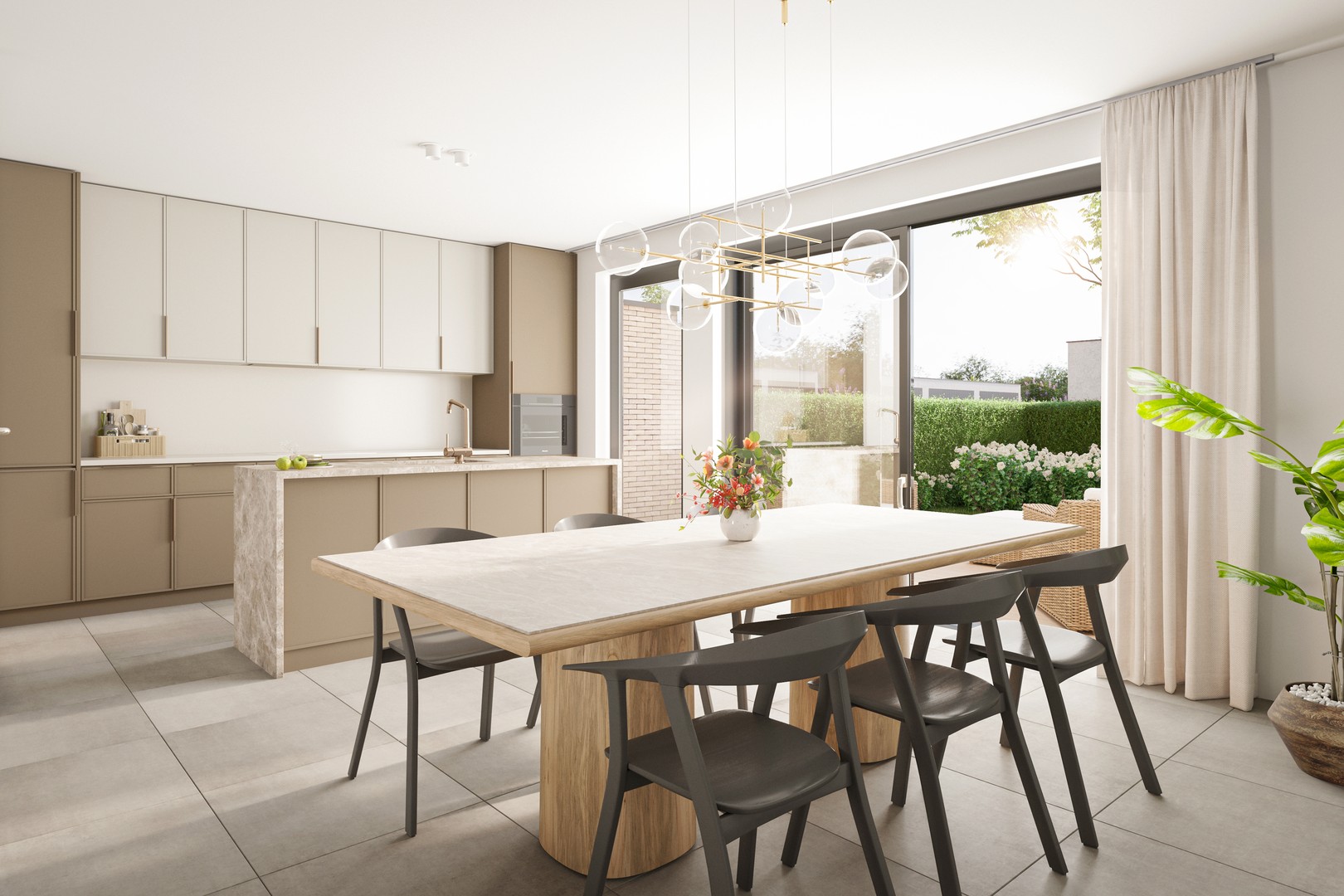 Energiezuinige en nieuwbouw gezinswoning met 3 slaapkamers in het hart van Lombardsijde - foto 1