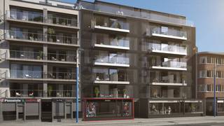 Deze casco-handelsruimte met een oppervlakte van 99,78 m², is gelegen in een nieuwbouwresidentie te Koksijde, Koninklijke Baan.Is vlot bereikbaar via tramhalte in de onmiddellijke nabijheid.Mogelijkheid tot aankoop standplaats en berging.Zoek je bedrijfsvastgoed te koop te Koksijde, neem dan contact op met ons kantoor.