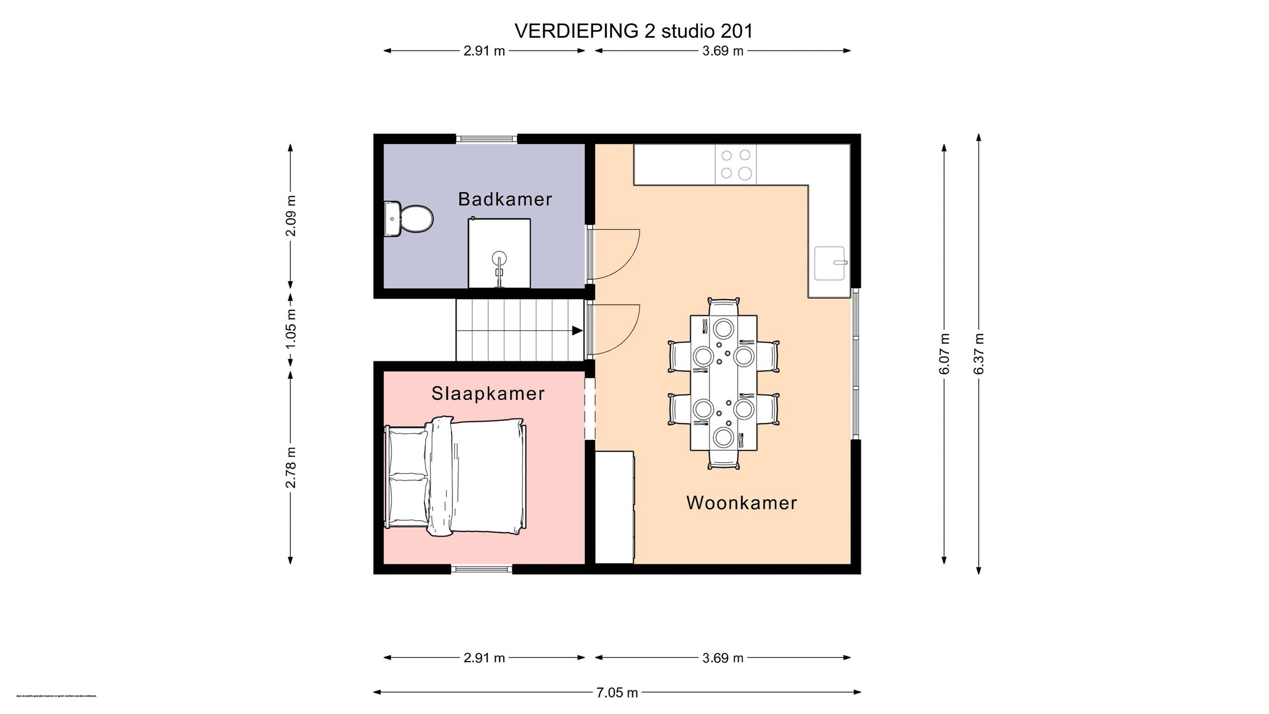 OPBRENGSTEN-EIGENDOM MET 4 STUDIO'S TE KOOP IN ZELZATE - foto 2