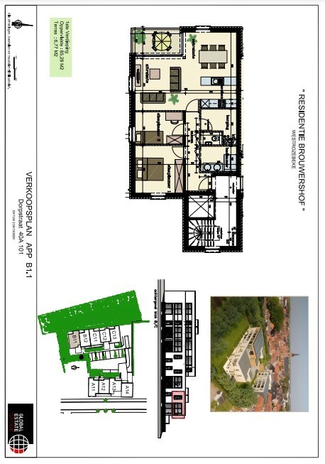 Appartement à vendre à Westrozebeke avec 2 chambres - photo 5