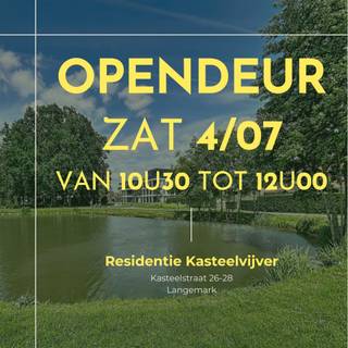 <p><span>Nieuwbouwappartement in residentie Kasteelvijver te Langemark.</span></p><p><span> </span></p><p><span>Dit appartement bevindt zich op de </span><span>eerste verdieping</span><span> en heeft een </span><span>bewoonbaar oppervlakte</span><span> van </span><span>69,63m²</span><span> en een </span><span>terras</span><span> van </span><span>8m²</span><span>.</span></p><p><span> </span></p><p><span>Indeling</span><span>: </span></p><p><span>inkomhal </span><span>met </span><span>apart toilet</span><span>, </span><span>open keuken</span><span>, voorzien van alle comfort met </span><span>leefruimte</span><span> die directe toegang biedt tot het prachtig </span><span>terras </span><span>omgeven door groen</span><span>.</span><span> </span></p><p><span>Aansluitend op de woonkamer is de ruime </span><span>slaapkamer</span><span> met </span><span>badkamer </span><span>voorzien van inloopdouche en lavabomeubel.</span></p><p><span> </span></p><p><span>Er is tevens een </span><span>kelderberging</span><span> bij te kopen, alsook mogelijkheid tot aankopen van </span><span>ondergrondse staanplaats.</span></p><p><span> </span></p><p><span>De </span><span>warmwaterproductie</span><span> en de </span><span>vloerverwarming</span><span> zal opgewekt worden door een bodem/water </span><span>warmtepomp met ingebouwde boiler.</span><span> De warmte wordt uit de grond gehaald via </span><span>geothermie.</span></p><p><span>Doorheen het appartement is er </span><span>ventilatiesysteem D </span><span>(mechanische toevoer en afvoer) voorzien.</span></p><p><span>Het appartement beschikt tevens over</span><span> zonnepanelen</span><span> (760Wp) wat het bovendien uiterst zuinig maakt!</span></p><p><span> </span></p><p><span> </span></p><p><span> </span></p><p><span> </span></p><p><span> </span></p>