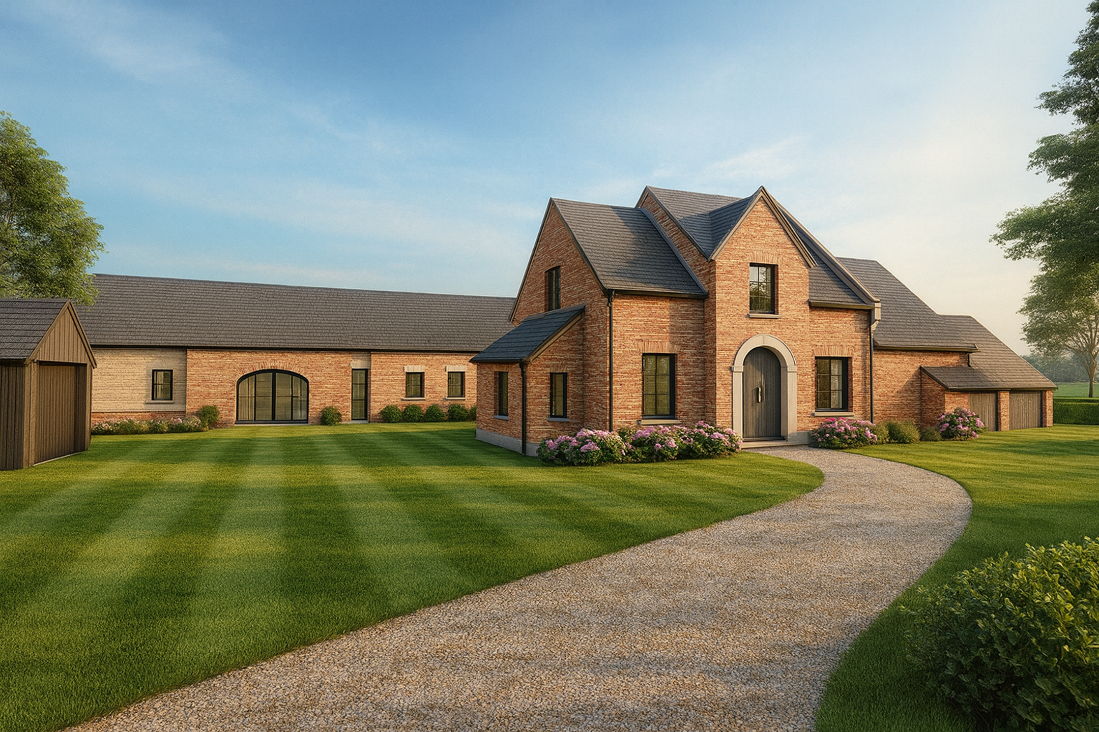 Landelijk vergunde hoeve + woonfunctie en vergund woongebouw - foto 1