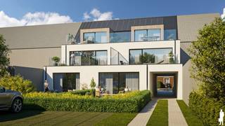 <p><strong>Residentie Nova: dakappartement met 2 slaapkamers en ruim terras. Aankoop mogelijk aan 6% btw onder voorwaarden.</strong><span></span></p>
<p><strong>Dit energiezuinige nieuwbouwappartement maakt deel uit van Residentie Nova, een kleinschalig nieuwbouwproject met slechts 5 appartementen aan de Handelslei in Zoersel. Dit dakappartement bevindt zich op de tweede verdieping en beschikt over een doordachte indeling met een aangename leefruimte, twee slaapkamers en een ruim terras.</strong><br /><br /><strong>Indeling:</strong><br />- een inkomhal met apart gastentoilet<br />- een lichtrijke woonkamer met aansluitend de open keuken<br />- twee volwaardige slaapkamers<br />- een ingerichte badkamer met aansluiting voor wasapparatuur<br /><br /><strong>Terras</strong><br />- een ruim terras aansluitend aan de leefruimte en tweede slaapkamer<br /><br /><strong>Bijzonderheden</strong><br />- Kleinschalige residentie met slechts 5 appartementen<br />- Energiezuinige uitvoering als BEN-appartement<br />- E-peil van maximaal 30<br />- Individuele lucht-waterwarmtepomp<br />- Vloerverwarming op lage temperatuur<br />- Mogelijkheid tot koeling via de warmtepomp<br />- Ventilatiesysteem type D<br />- Voorzien van 3 zonnepanelen<br />- Aluminium buitenschrijnwerk met hoogrendementsbeglazing<br />- Bijzondere aandacht voor thermische en akoestische isolatie<br />- Kwalitatieve afwerking met inspraak in onder meer keuken, sanitair, vloer- en muurtegels en binnendeuren<br />- Bovengrondse autostaanplaatsen voorzien binnen het project, bereikbaar via de private doorrit (niet in de vraagprijs begrepen)<br /><br /><strong>Residentie Nova bevindt zich aan de Handelslei in Zoersel, op een centrale en vlot bereikbare locatie. Winkels, scholen, horeca, openbaar vervoer en dagelijkse voorzieningen bevinden zich in de nabije omgeving. Tegelijk blijft het groene en residentiële karakter van Zoersel steeds binnen handbereik.</strong><br /><br /><strong>Een aantrekkelijk appartement voor wie energiezuinig en comfortabel wil wonen in een kleinschalige nieuwbouwresidentie.</strong><br /><br /><strong>Voor meer informatie over prijs, plannen en beschikbaarheid: 03 466 10 66.</strong></p>