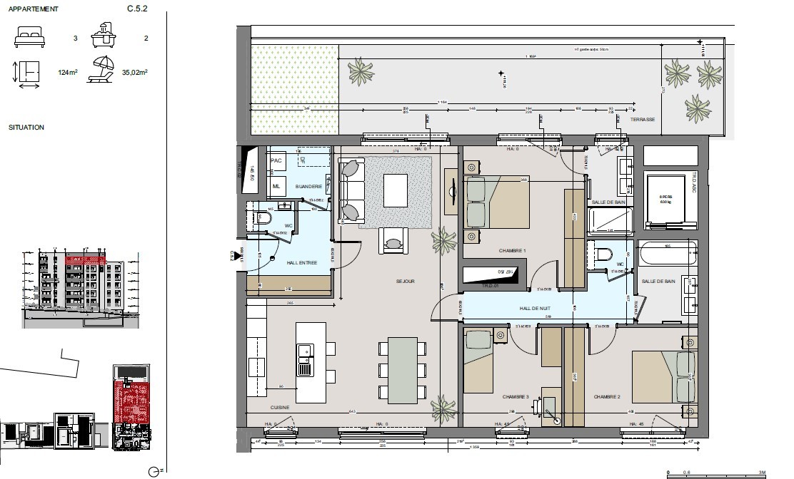 Appartement te koop in Namen met 3 slaapkamers - foto 2
