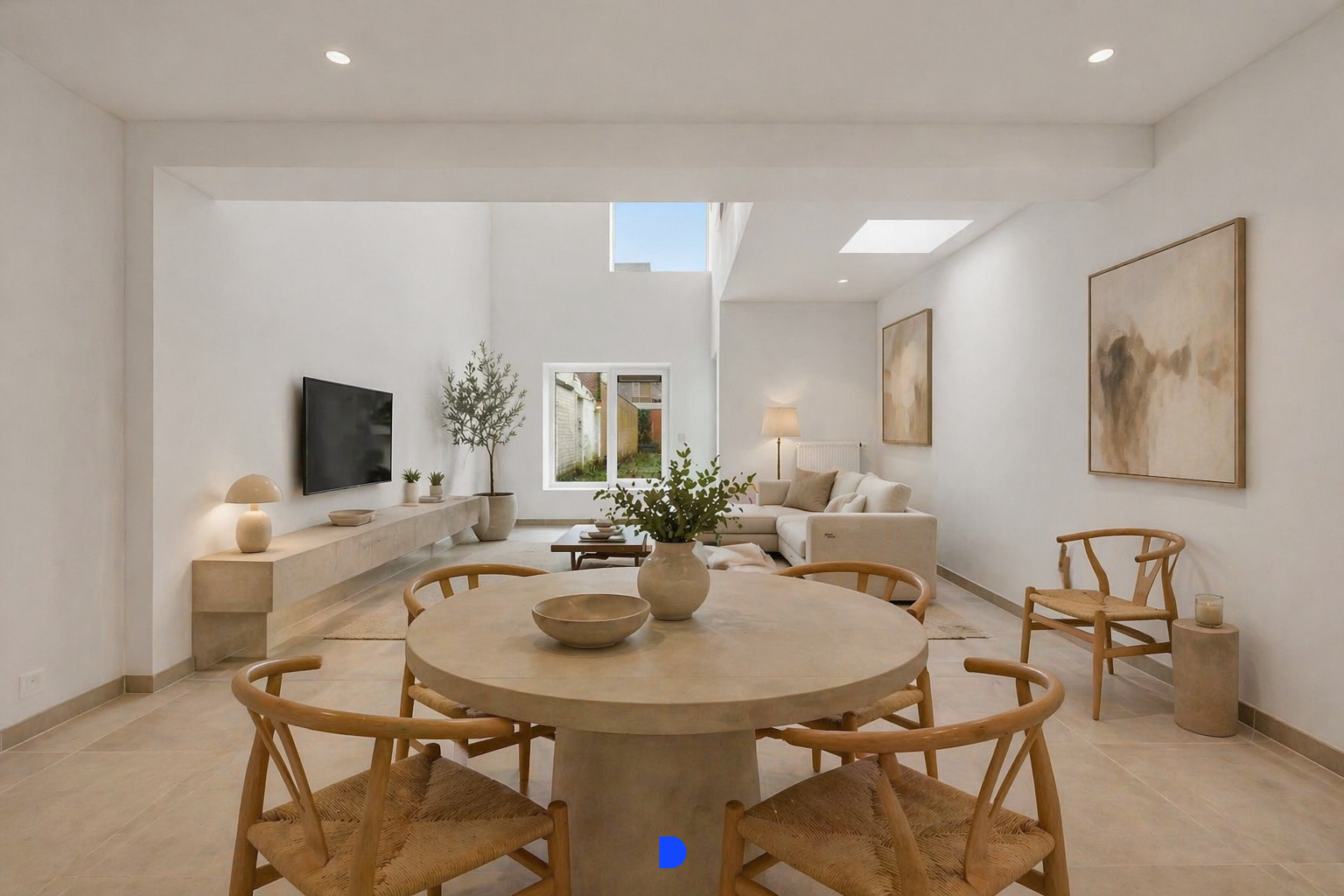 Stijlvol gerenoveerde woning met lichtrijke leefruimtes en tuin - foto 2