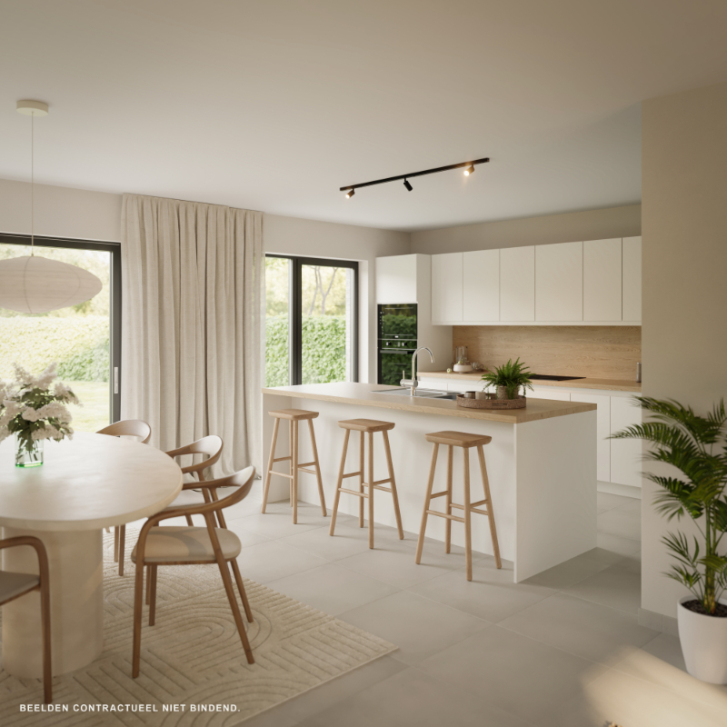 Laatste halfopen nieuwbouwwoning te koop | Project Kuurne Meersstraat - foto 2