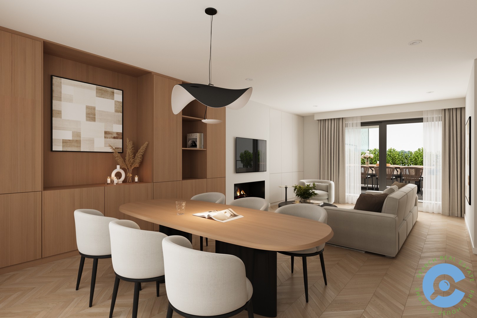 Zonnige penthouse met 2 ruime terrassen en garage! - foto 3