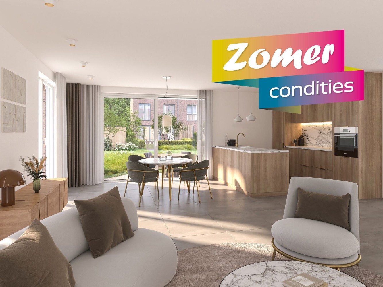 Ruim appartement met 3 slpks, bureauhoek en zuidwest terras - photo 1