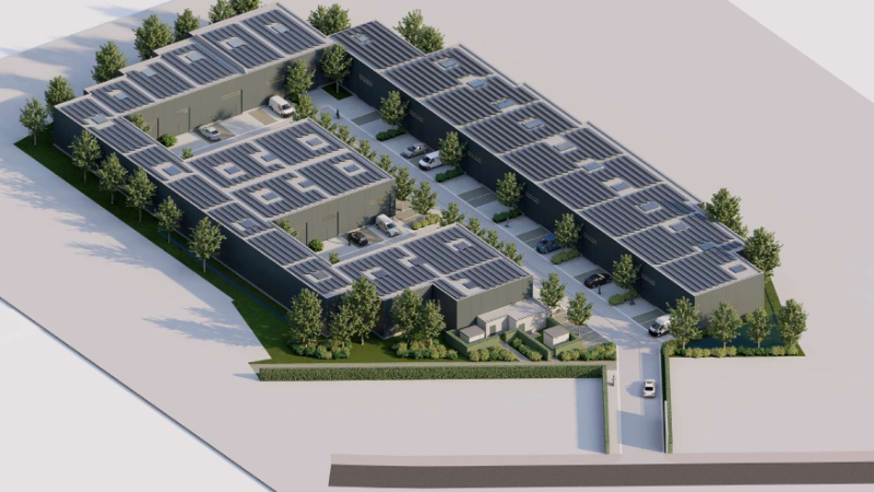 Nieuwbouwloods in Roeselare - foto 4