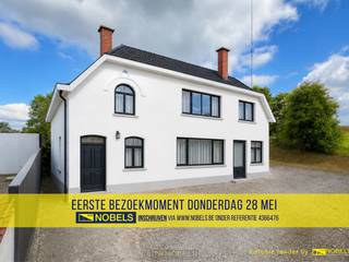 1ste bezoekdag donderdag 28 mei! Inschrijven kan via www.nobels.be onder referentienummer 4366476.RUIME GEZINSWONING met 5 SLAAPKAMERS, gelegen op...