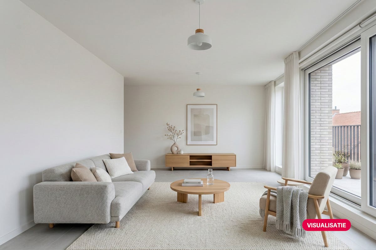 Afgewerkt nieuwbouwappartement te koop in Desselgem - foto 4