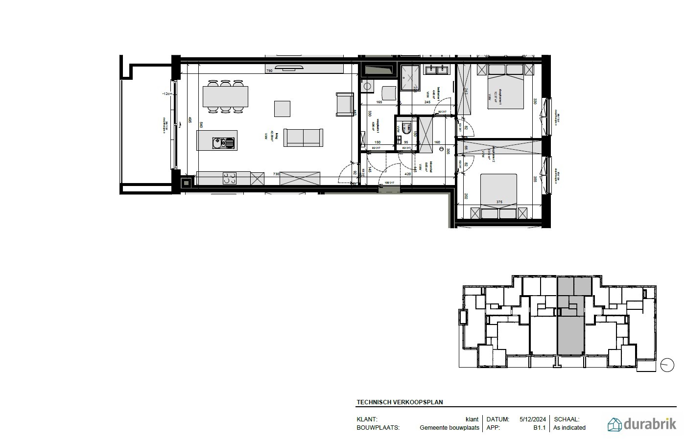 Appartement te koop in Berendrecht met 2 slaapkamers - foto 2