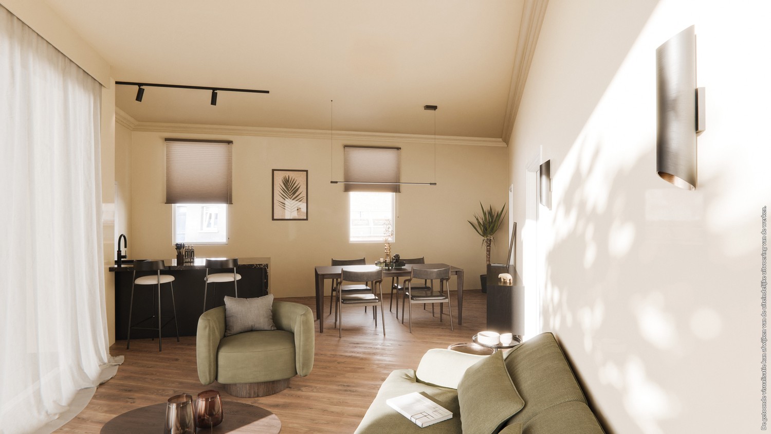 Appartement à vendre à Lembeke avec 2 chambres - photo 2