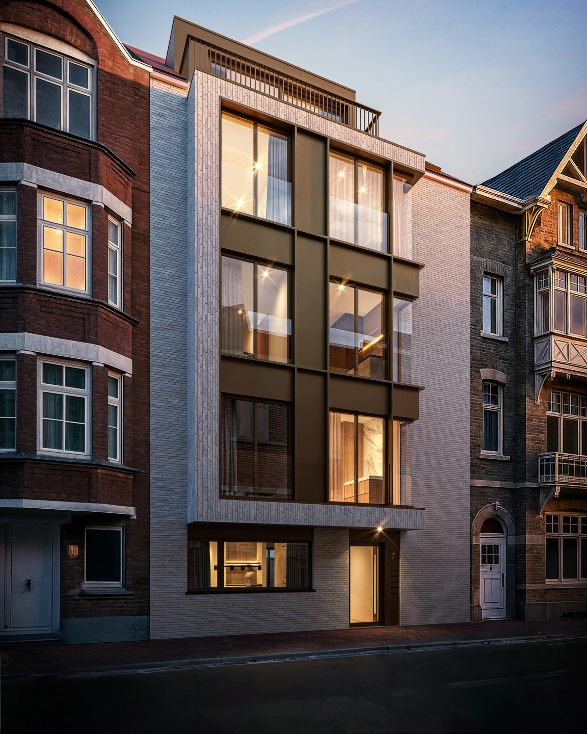 Auréa I 5 nieuwbouwappartementen gelegen nabij het centrum en de Lippenslaan - foto 1