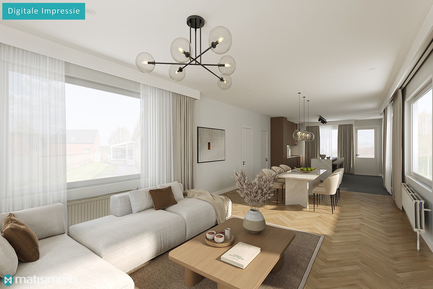 GEZINSWONING MET DRIE SLAAPKAMERS IN LANDELIJKE OMGEVING TE GENOELSELDEREN (RIEMST) - foto 5