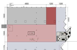 <span>Magazijnen 1080m² te huur langs de Blarenberglaan te Mechelen-Noord evenwijdig met de E19 (Antwerpen - Brussel)</span>