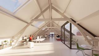 Office for sale - Meymo is a prestigious renovation project that revives a historic customs building from 1906, located near Thurn & Taxis,...