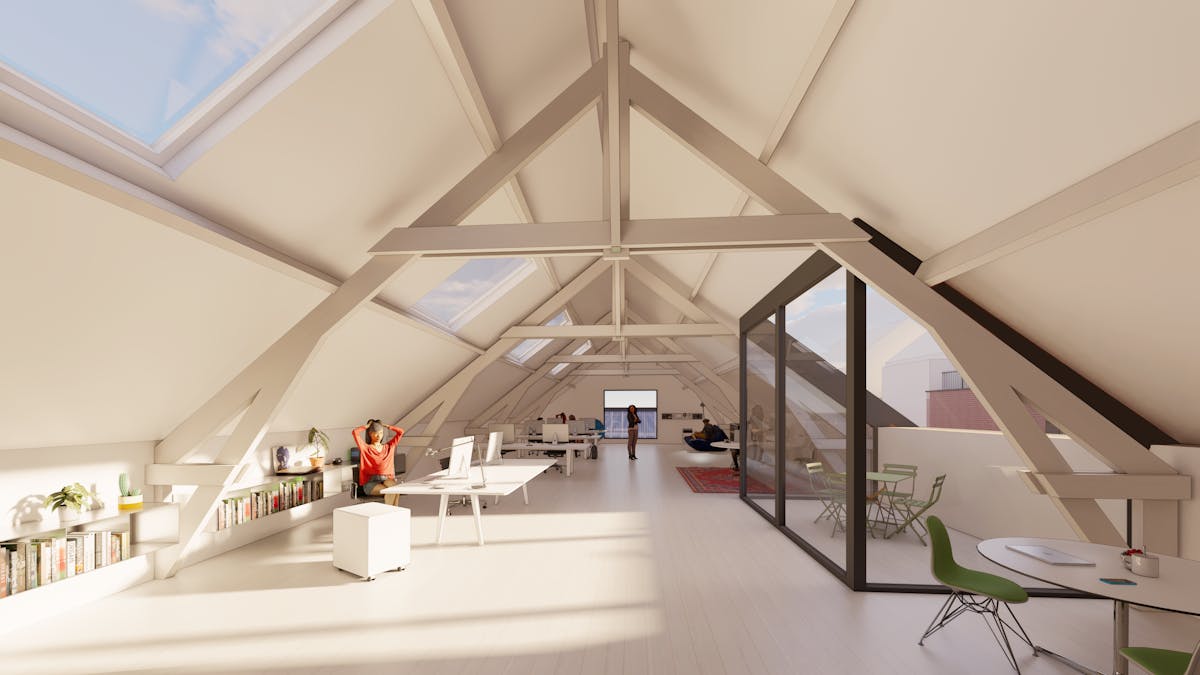 Office for rent - Meymo - renovation project - Tour &amp; Taxis, Gare Maritime and Brussels city center. - photo 3