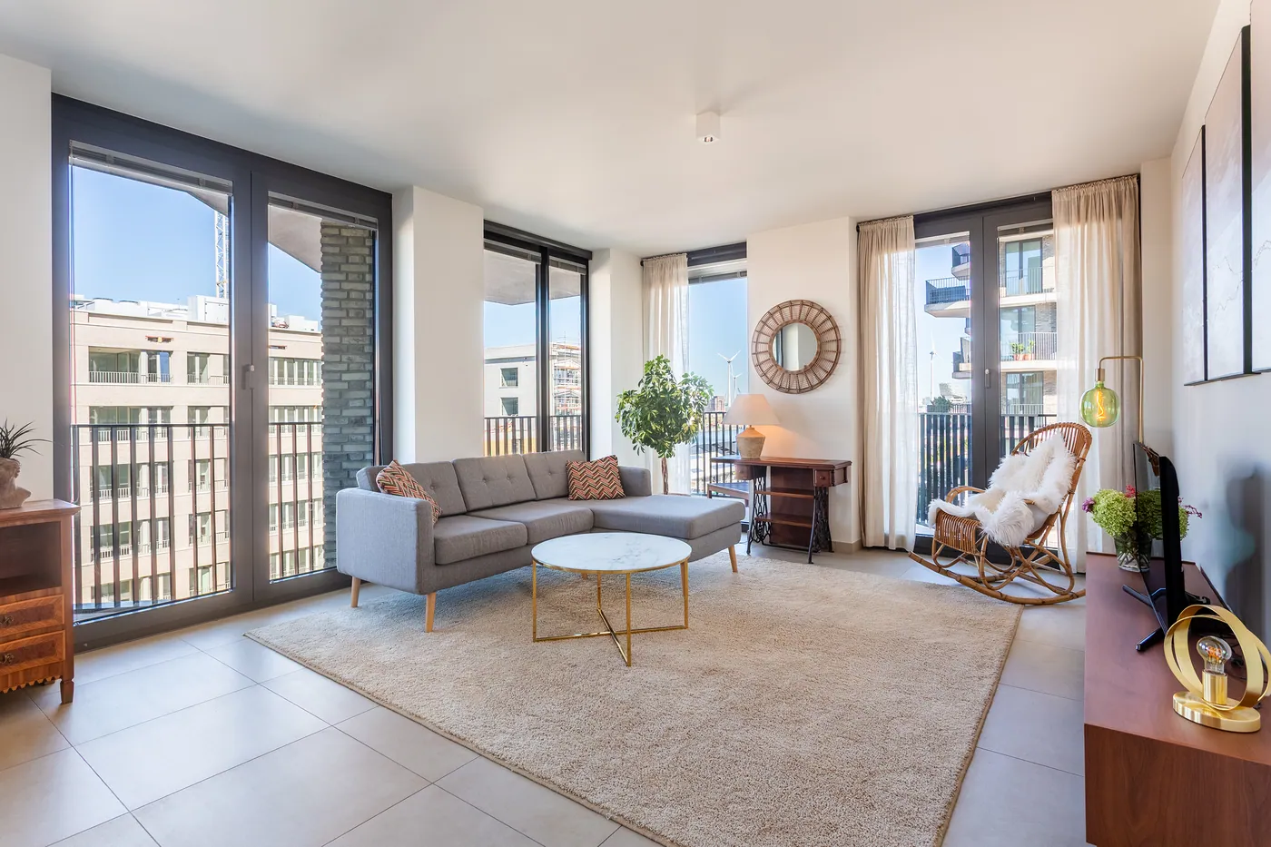 Bemeubeld 2-slpk appartement met terras in residentie Cadiz - foto 1