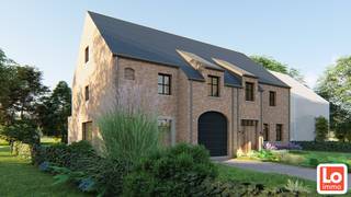 Nieuw te bouwen halfopen woning met een prachtig uitzicht op de velden achteraan en een zuidwest oriëntatie, waardoor je heel de dag kan genieten van de zon. Deze woning wordt casco opgeleverd, waardoor je zelf nog alles in eigen handen kan nemen qua afwerking en dergelijke. (Eventueel is op vraag verdere afwerking mogelijk)<br />De indeling omvat, inkomhal met apart toilet, living en open nog in te richten keuken met toegang tot terras en tuin, berging/wasplaats. De eerste verdieping omvat, nachthal, apart toilet, nog in te richten badkamer met mogelijkheid van inloopdouche, ligbad en kast met dubbele lavabo, 3 ruime slaapkamer waarvan 1 met dressing en nog een extra vaste trap naar de zolder, welke kan worden ingericht als kamers of hobbyruimte. <br /><br />Deze in totaal 2 woningen worden gebouwd door een lokale aannemer, gekend voor zijn uitmuntende werk en vakkunde!<br /><br />Interesse in deze nieuwbouwwoning? Mail ons info@loimmo.be of bel Dieter 0473/11.12.89 