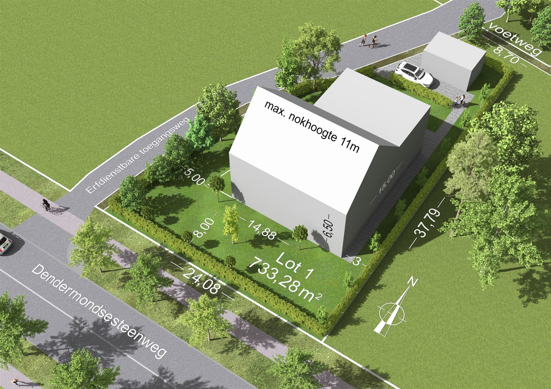 Terrain à vendre à Liezele - photo 1