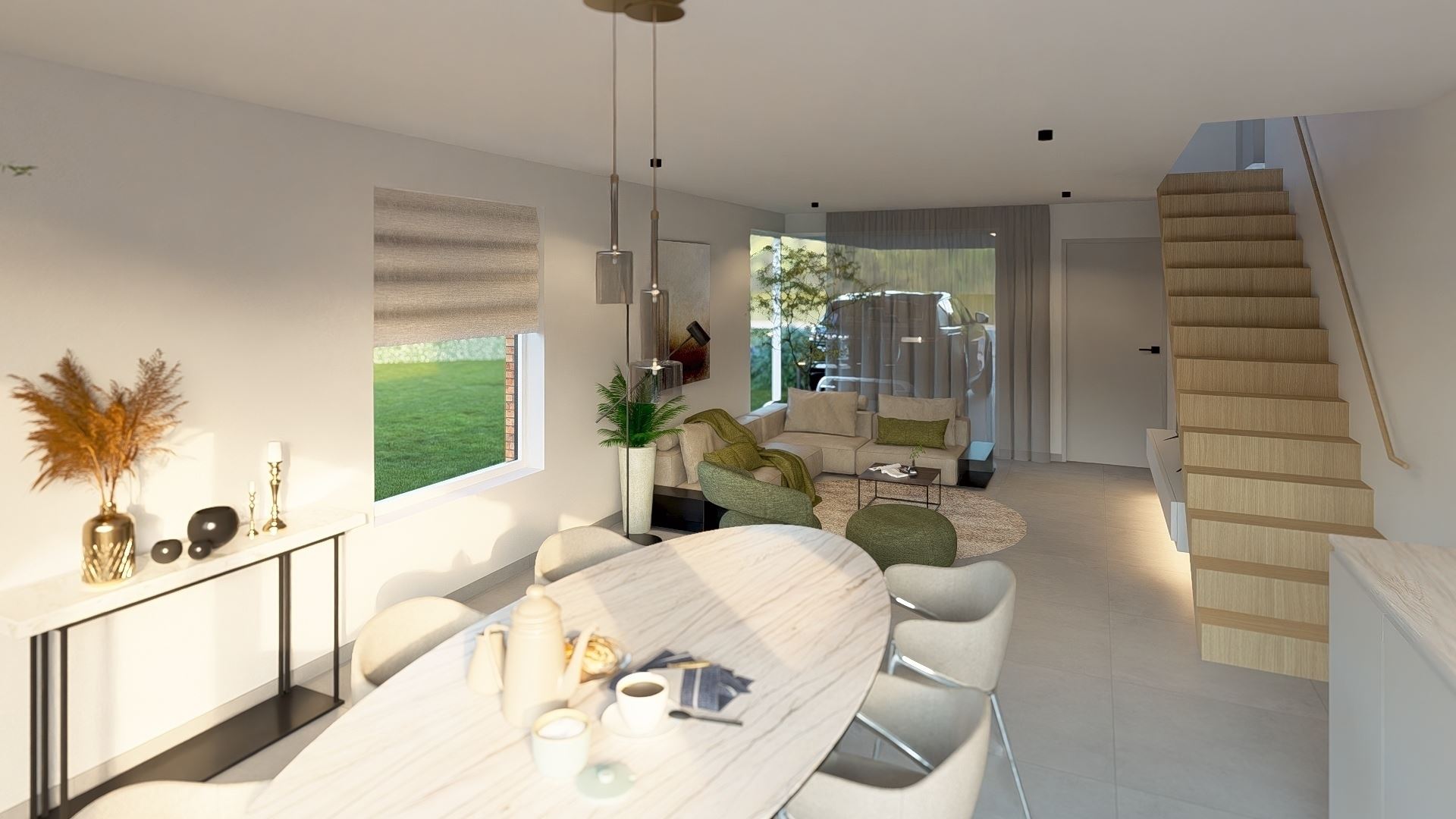 Twee nog te bouwen halfopen woningen - foto 3
