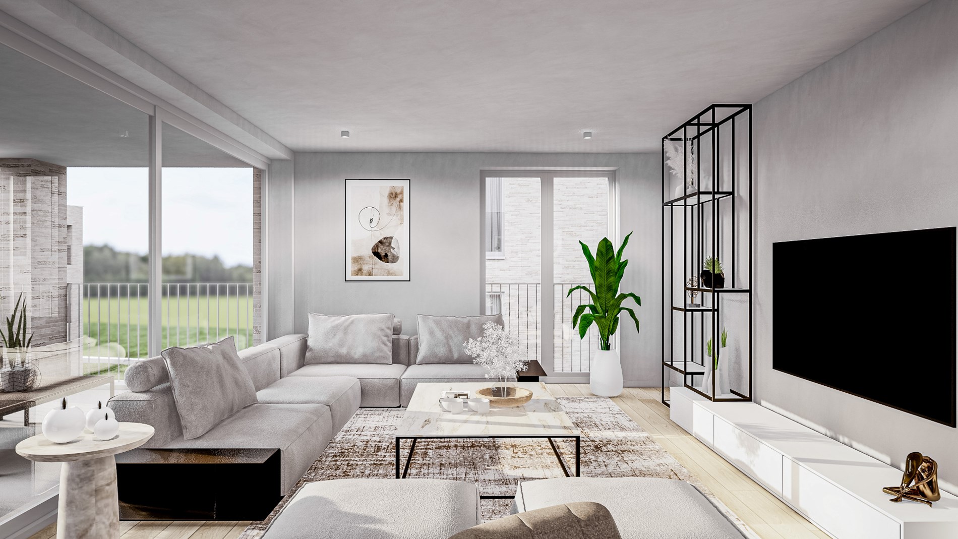 Project van 77 appartementen en 4 commerciële ruimtes in centrum Geel - foto 4