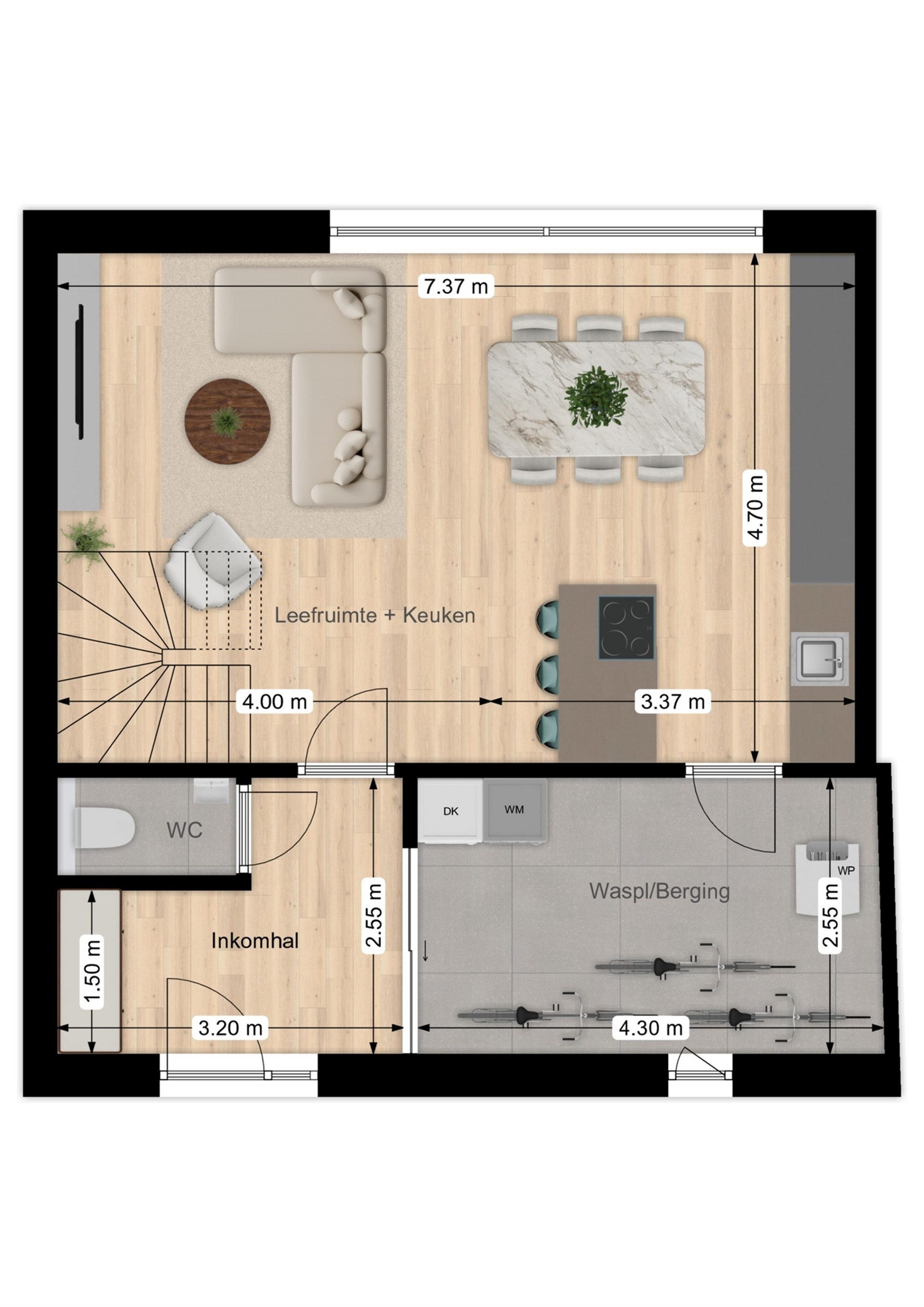 Hedendaagse nieuwbouwwoning in het hartje van Sint-Gillis-Waas  - foto 3