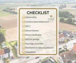 Bent u op zoek naar een zeer degelijke woning dat instapklaar is met 3 slaapkamers en een ingericht kantoor op het gelijkvloers ? <br />Verder ook nog een oprit, veel parkeerplaatsen, een ruime garage en een prachtige tuin met zichten op de velden. <br />De gewelven van de bouw zijn volledig in beton. Zeer degelijke woonst dat ook deels onderkelderd is en dus ideaal voor extra praktische berging. <br />Ligging: Aan de rand van de Stad, dichtbij alle faciliteiten zoals openbaar vervoer, winkels en scholen. Mooie en praktische locatie.<br /><br />Indeling gelijkvloers : inkomhal, vestiaire en gastentoilet. Volledig ingericht kantoor met kasten en bureau aan de voorkant dat kan ook zou kunnen gebruikt worden voor een zelfstandige activiteit. <br />Open leefruimte in directe connectie met het terras, de tuin en de verzichten. Eetplaats en living met gezellige open haard. Top nieuwe keuken met eethoek en toegang naar de tuin. Vanuit de keuken is er ook de toegang naar de zeer praktische kelder, wasplaats, berging. <br /><br />Eerste verdieping : 3 grote slaapkamers en 1 kleinere kamer dat kan dienen als dressing, bureau of gewoon 1 enkel bed slaapkamer. Nieuwe badkamer met ligbad/douche, dubbele lavabo en toilet.<br />Ruime open traphal met ingemaakte kast. <br /> <br />Zolder met zoldertrap dat gemakkelijk kan gebruikt worden om extra op te bergen. Voor bewoners die heel veel kamers wensen, zijn er daar nog veel mogelijkheden. Mooie open ruimte. <br /><br />Voor een bezoek of voor meer info, gelieve ons te bellen op het nr 0475/34.00.40<br />Wij helpen u graag verder. <br /> 
